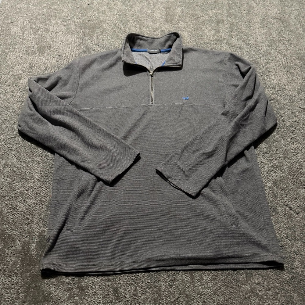 Southern Marsh 100% polyester men’s quarter zip size large for‎ golf and more